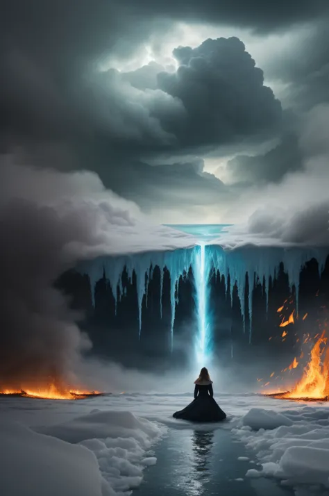 Water, fire, ice, wind, storm, rain, air, clouts, man, woman, wood, light, life and death.