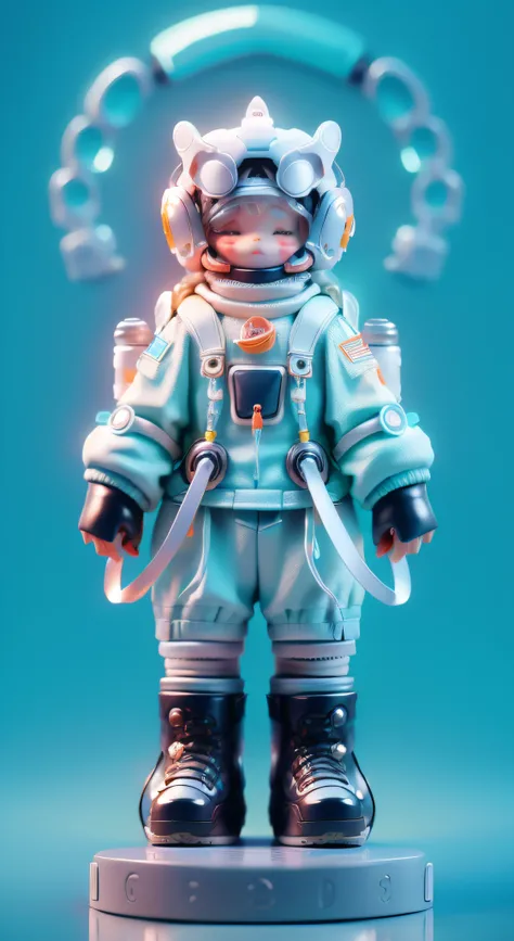 Blind box doll style，Restore the original color matching，The astronaut