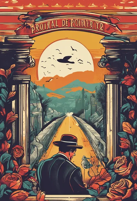 crie uma arte para a capa de um, O Natal de Poirot