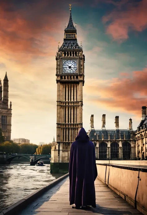 Assassin Cloak France Canal Big Ben crowd