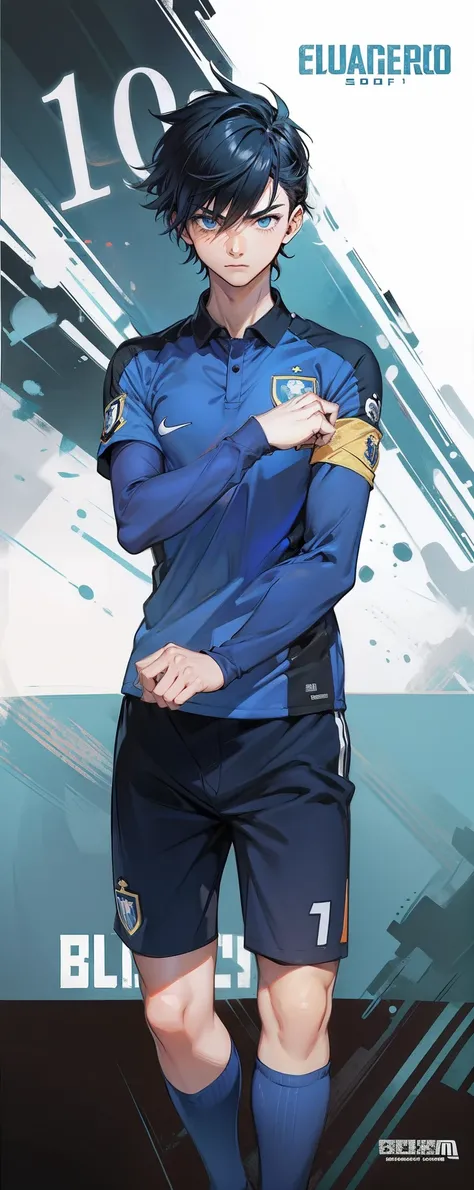 anime boy, soccer uniform