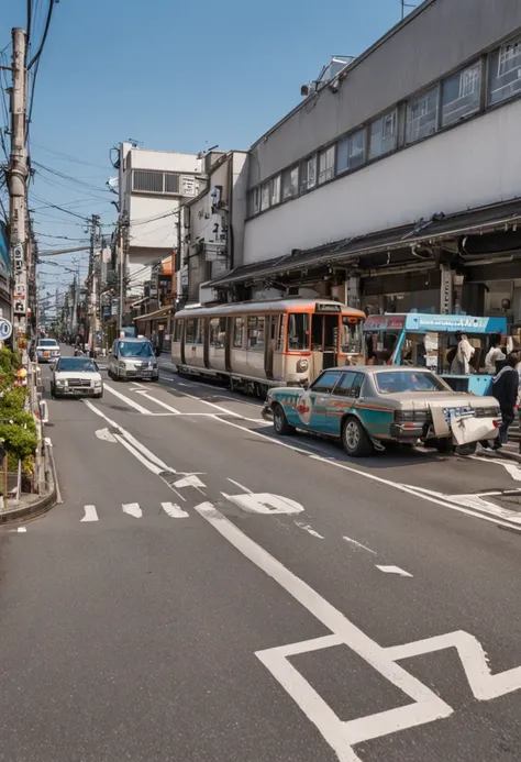 Scenery of Shimokitazawa,20 years later,A city scape,In front of the station,kawaii