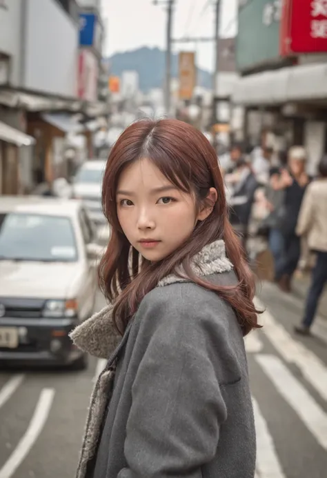 Scenery of Shimokitazawa,20 years later,A city scape,In front of the station,kawaii girl