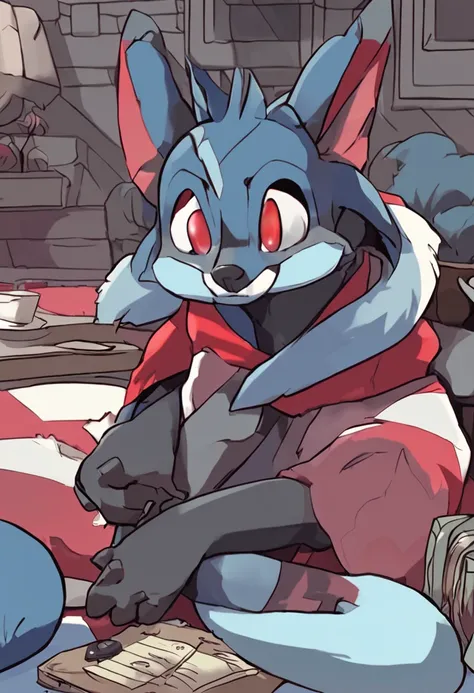 Pokémon, Pokémon (especie), Duet, ((((Lucario)))), ((((Zoroark)))), multiple_Posiciones, multiple_Plantea.
QUEBRAR
(((Lucario and Zoroark reclining in the room in bed at night))). NSFW, Tenting, erection_Debajo_ropa, Protuberancia detallada, clothes transl...