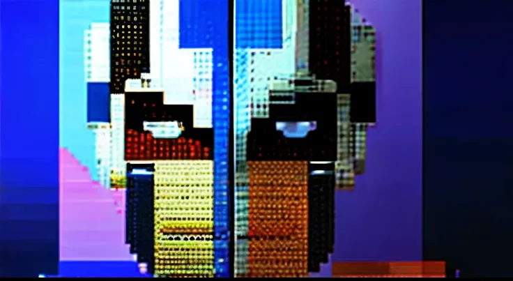pixel game，character  design，Transformers robots，Optimus Prime， Pixel art #pixelart，super-fine