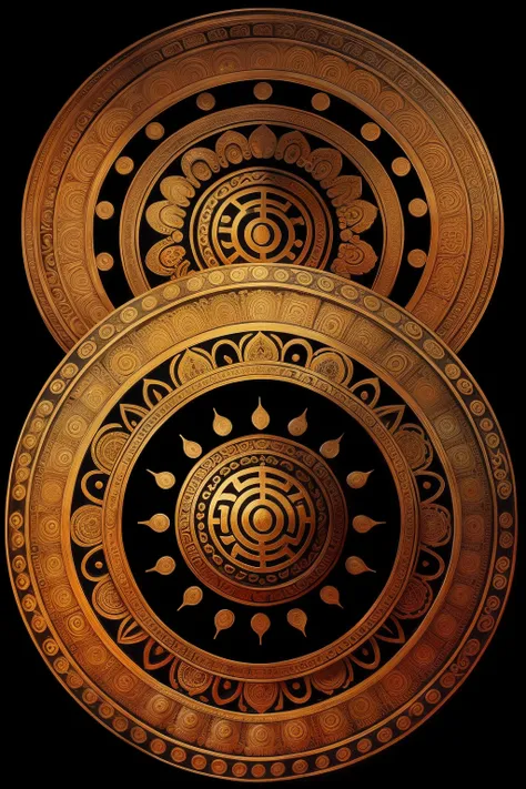 Dharmachakra indian patterns