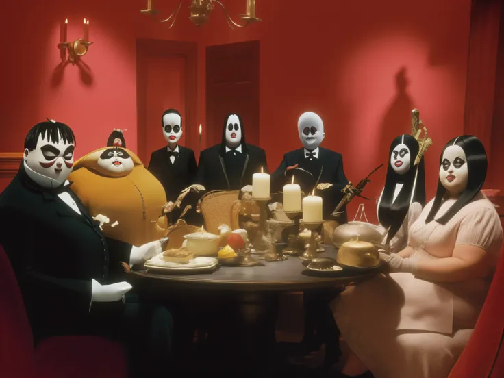 Fat Addams family