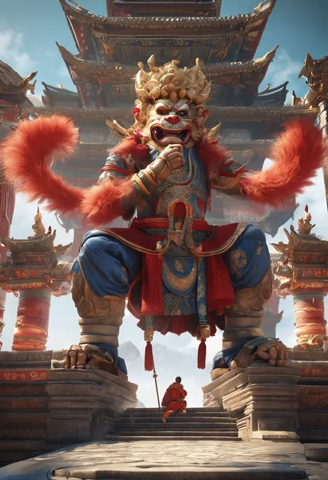 Sun Wukong made a big fuss in the Heavenly Palace