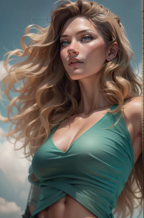 masutepiece,Best Quality,ultra-detailliert,hight resolution,in 8K,8K Portrait,Unity 8k壁纸,extremely details CG,Realistic,Raw photo,Real person,a portrait photo of,Photorealsitic,Shiny skin,Detailed skin, Gisele Bündchen,Dynamic Angle,From  above,{{{{Gisele ...