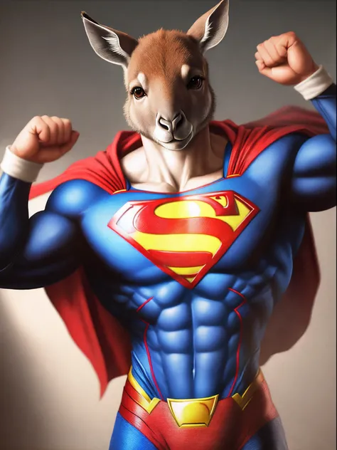 kangaroo strong superman