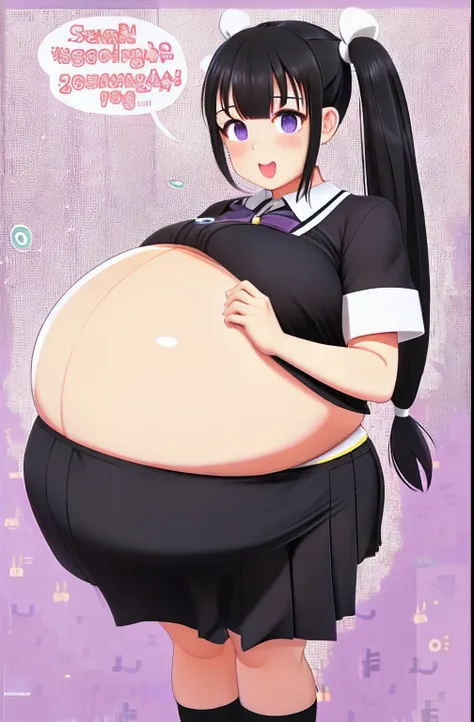 Twintails, black hair,Big Baby Bump pregnant, school uniform, Big boobs, nipple, cum,16 years girl, Big pregnant Belly, Big Pregnant girl, Largest Belly of Pregnant, Huge 9 months Pregnancy Pregnancy Belly, purple eyes, Hugest pregnancy belly