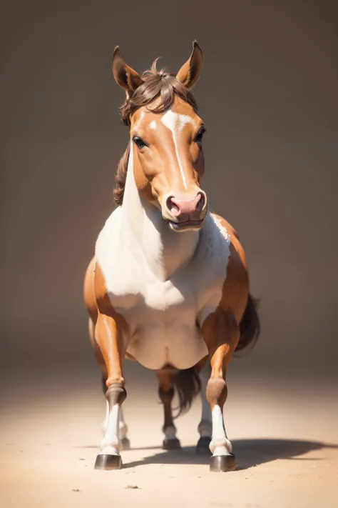 Brown cartoon ox standing on white background, fofo, "Retrato de um animal de desenho animado, Bovina, cartoon illustration, cute single animal, musculoso, 🐎🍑, :3, animal bonito, imagem dos desenhos animados, Touro Dourado, foto em alta, marrom:-2, por And...