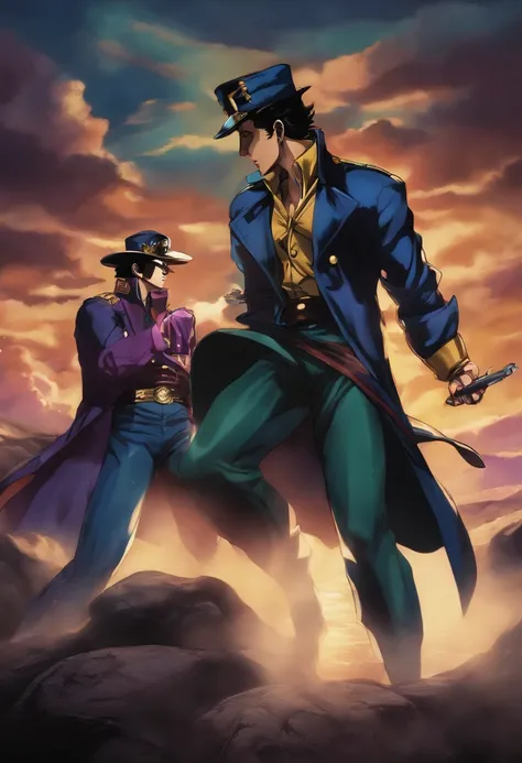 jotaro e jusuke vs kira