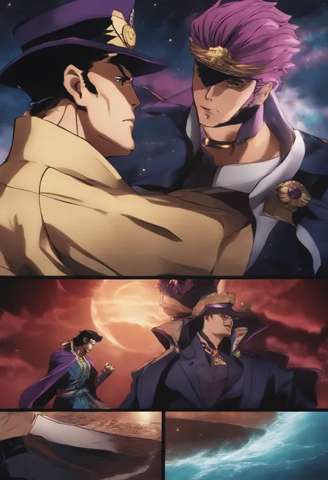 jotaro e jusuke vs kira