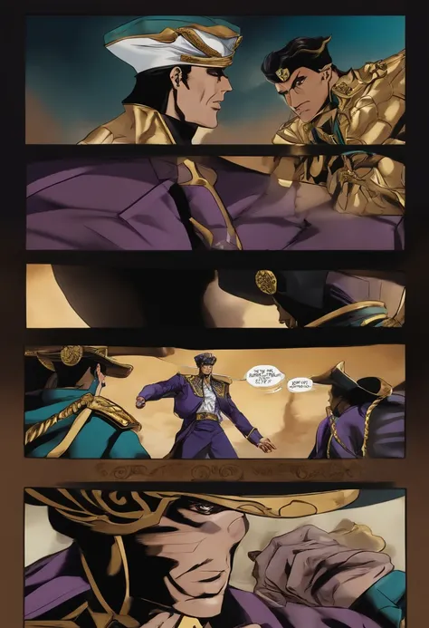 jjba parte 6 : jotaro vs enrico pucci