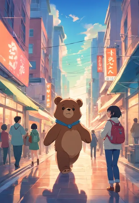 Like cute bear characters in the game.