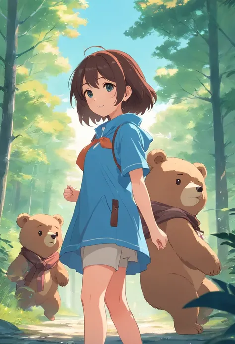 Like cute bear characters in the game.