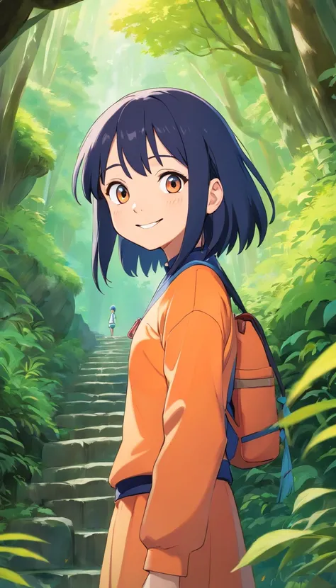 Department of Healing，Sweet smile，Naruto character Hinata Hinata，is shy