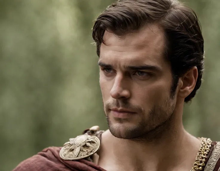 Henry cavill como um deus Grego.  Nu,apollo. Hercules