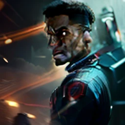 Tarantino style Will Smith as Captain America 8k, high definition, detailed face, detailed face, detailed eyes, detailed suit, in style of marvel and dc, hyper-realistic, + cinematic shot + dynamic composition, incredibly detailed, sharpen, details + super...