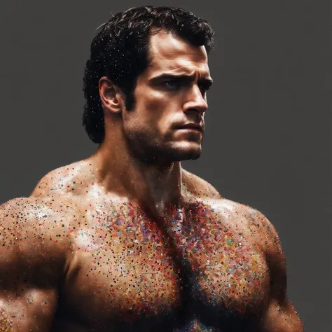 Henry cavill muscle