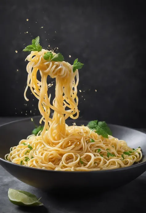 Splash noodles with oil