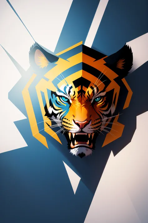 Tigre vector, Logotipo