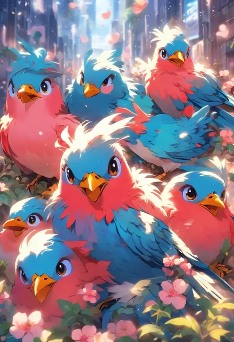 Cute birds