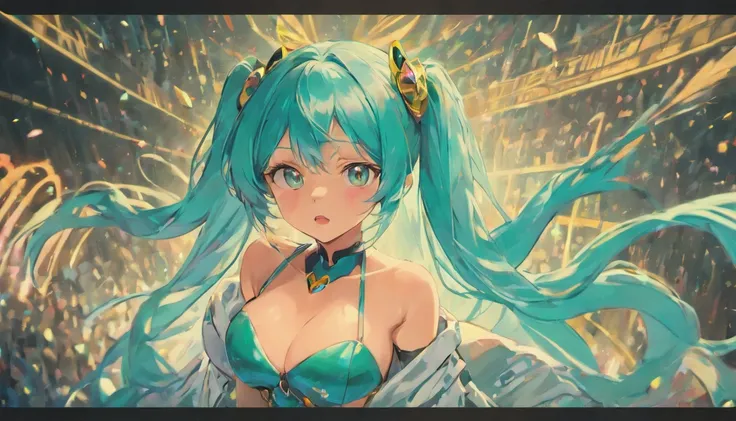 Big breasts Hatsune Miku