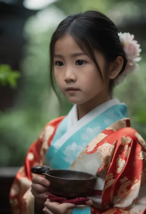 Wearing a kimono、A real Japanese 7-year-old girl in a temple, Beautiful little Japanese girl, Beautiful Japanese woman, Japan goddess, Beautiful Japan female face、Tie up your hair、Insert Hanza、A MILF、Sexy Japanese woman、Looking at the camera、look in the ey...