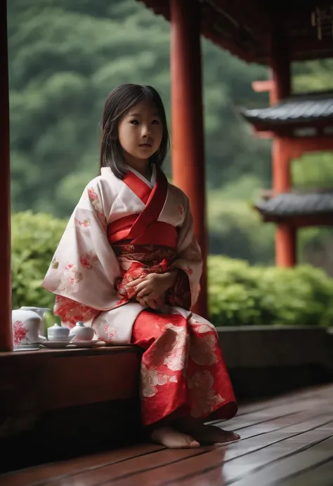 Wearing a kimono、A real Japanese 7-year-old girl in a temple, Beautiful little Japanese girl, Beautiful Japanese woman, Japan goddess, Beautiful Japan female face、Tie up your hair、Insert Hanza、A MILF、Sexy Japanese woman、Looking at the camera、look in the ey...