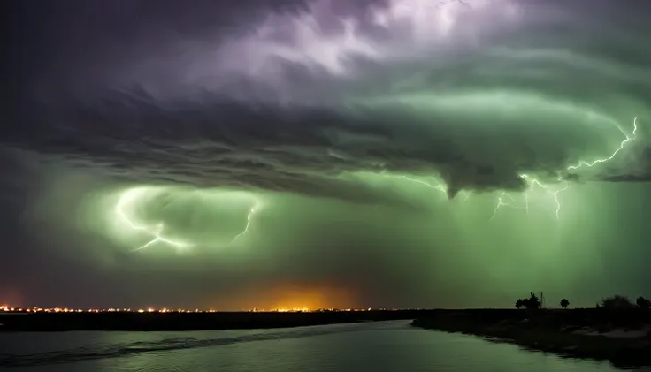 Giant hurricanes