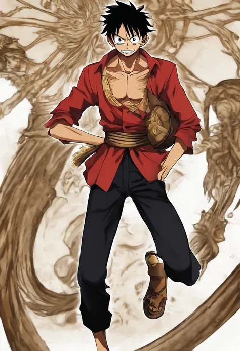 1boy, monkey d luffy