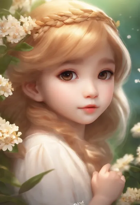 Ghibli colors，Cartoon heals，Various small animals and healing lines for little girls，（Sunshine 1.3）Super detailed graphics，Smooth skin，Cinematic lighting effects，Extreme light and shadow，Extreme light chasing，warmly lit，Harmony you are serene