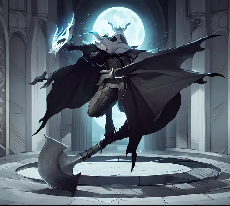 There is a drawing of a man with a sword and a dragon, El caballero de Hollow Knight, Demonio masculino en forma con cuernos blancos, Albedo del anime Overlord, Hornet of Hollow Knight, Albedo de Overlord, mystical anubis valkyrie, Artorias, Rey del Segado...