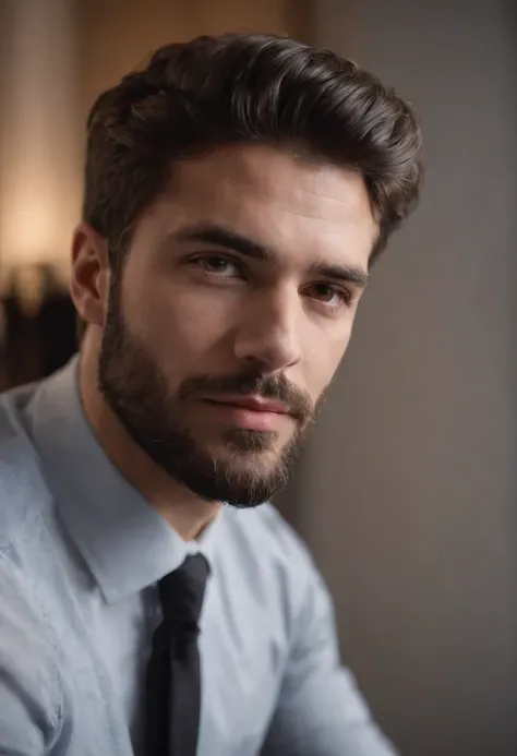 Homem lindo de terno , barba linda , homem sexy executivo, terno preto