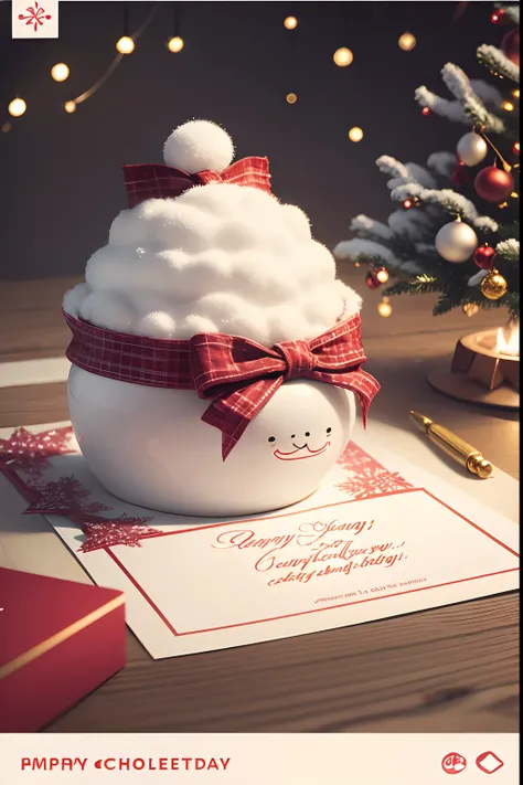 Create a holiday greeting card --auto