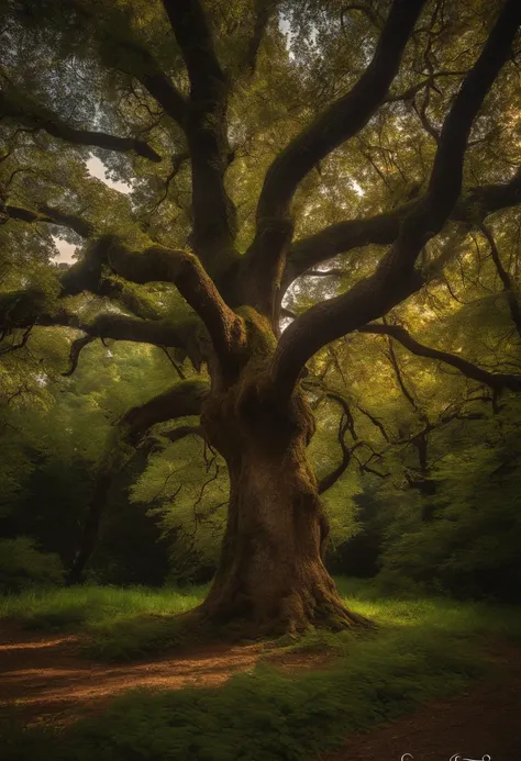 brujas siendo quemadas vivas en un arbol en el bosque, los juicios de salem, piel muy detallada, foto raw, 8k,