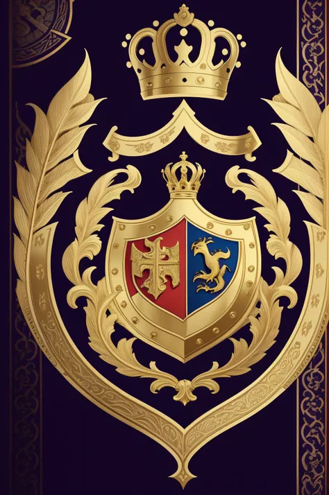 By incorporating the crown into designs based on European medieval coats of arms and emblems、You can create a noble and prestigious logo。Below is、Such are the elements and ideas of the design：

Seal shape:

The shape of a round seal or shield is a common d...