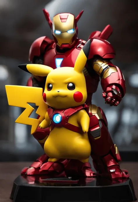 Pikachu in Iron Man armor