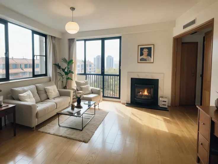 Reallightandshadow,When I walked into this duplex suite,All the details give me a sense of magic and romance。From the comfy sofas by the fireplace to the spectacular views on the top floor,Every place evokes the longing and longing in my heart。Step into th...