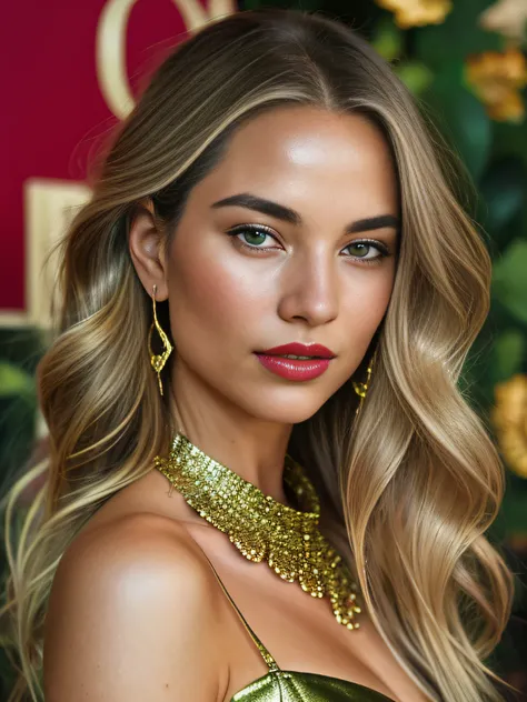 (Helena Lovista) photo of a stunning beautiful woman in the cover of a fashion magazine, long messy windy blonde hair, green eyes, (Vogue style:1.3),  modelshoot style, (extremely detailed CG unity 8k wallpaper), photo of the most beautiful artwork in the ...