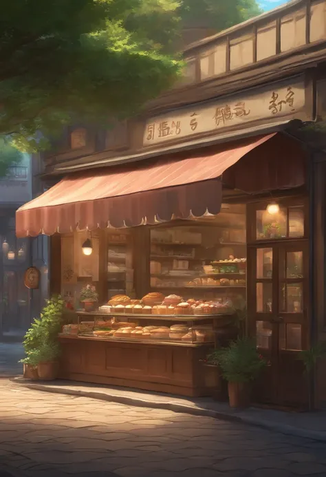 Anime - City street style scenes, Woman waiting in front of shop, Anime Background Art, detailed scenery - width 672, Anime landscape concept art, anime style cityscape, STUDIO GHIBLI anime style, studio ghibli artstyle, Studio Ghibli Program, Anime landsc...