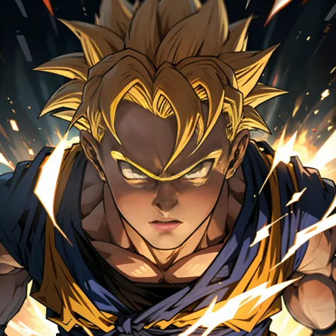 - Goku as Male Super Saiyan God