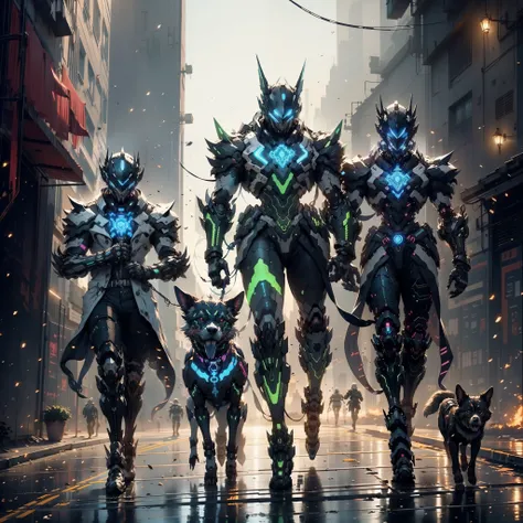 there is a man in a black and green outfit with a backpack, cyberpunk streetwear, cyberpunk suit, cyberpunk street goon, cyberpunk wearing, cyberpunk techwear, muted cyberpunk style, has cyberpunk style, style of cyberpunk, wearing cyberpunk streetwear, cy...