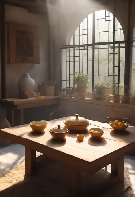 Realistic afternoon lighting, Iranian style, rendering in Unreal Engine 6, 3 d stylize scene, rendered in 3dsmax, vray tracing, Beautiful rendering of the Tang Dynasty, 3D Unreal Engine rendering, 3D Unreal Engine rendering, rendered in unreal engine 4 k h...