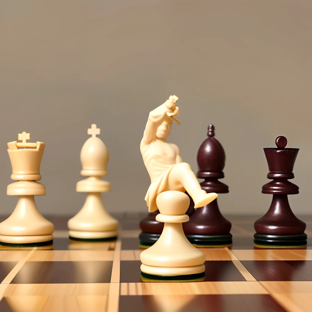 Create an archer-like chess piece