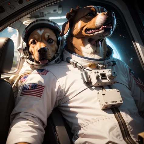 Dog astronaut