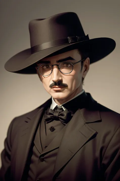 Rosto do escritor Fernando Pessoa, olhado para frente com os olhos fixos para mim