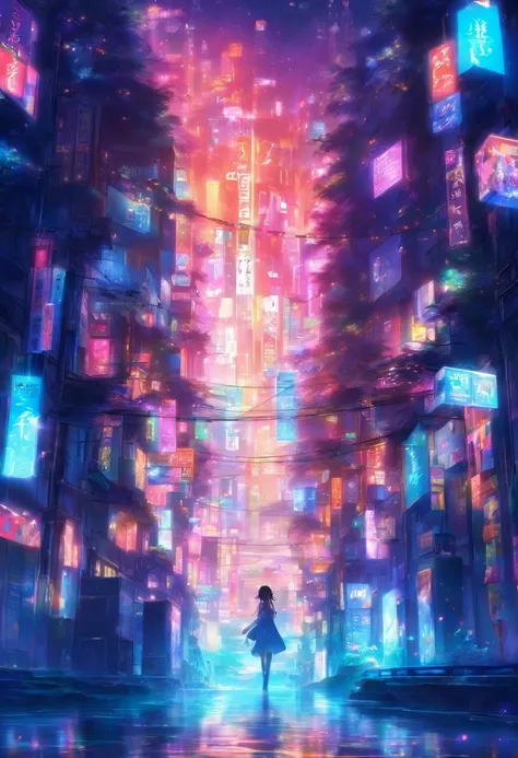 城市，luminous